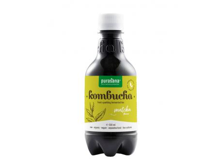 Kombucha fresh sparkling tea matcha