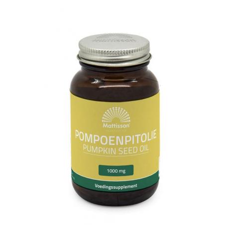 Pompoenpitolie/pumpkin seed oil 1000mg