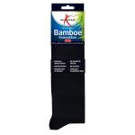 bamboe kniesok 43-46 zwart