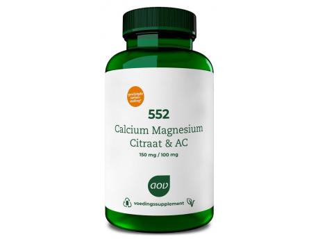 552 Calcium & magnesium citraat AC