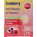 Cranberry bruistabletten...