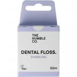 Dental floss charcoal
