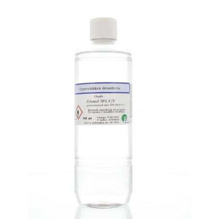 Alcohol 70% spray 10% isopropanol