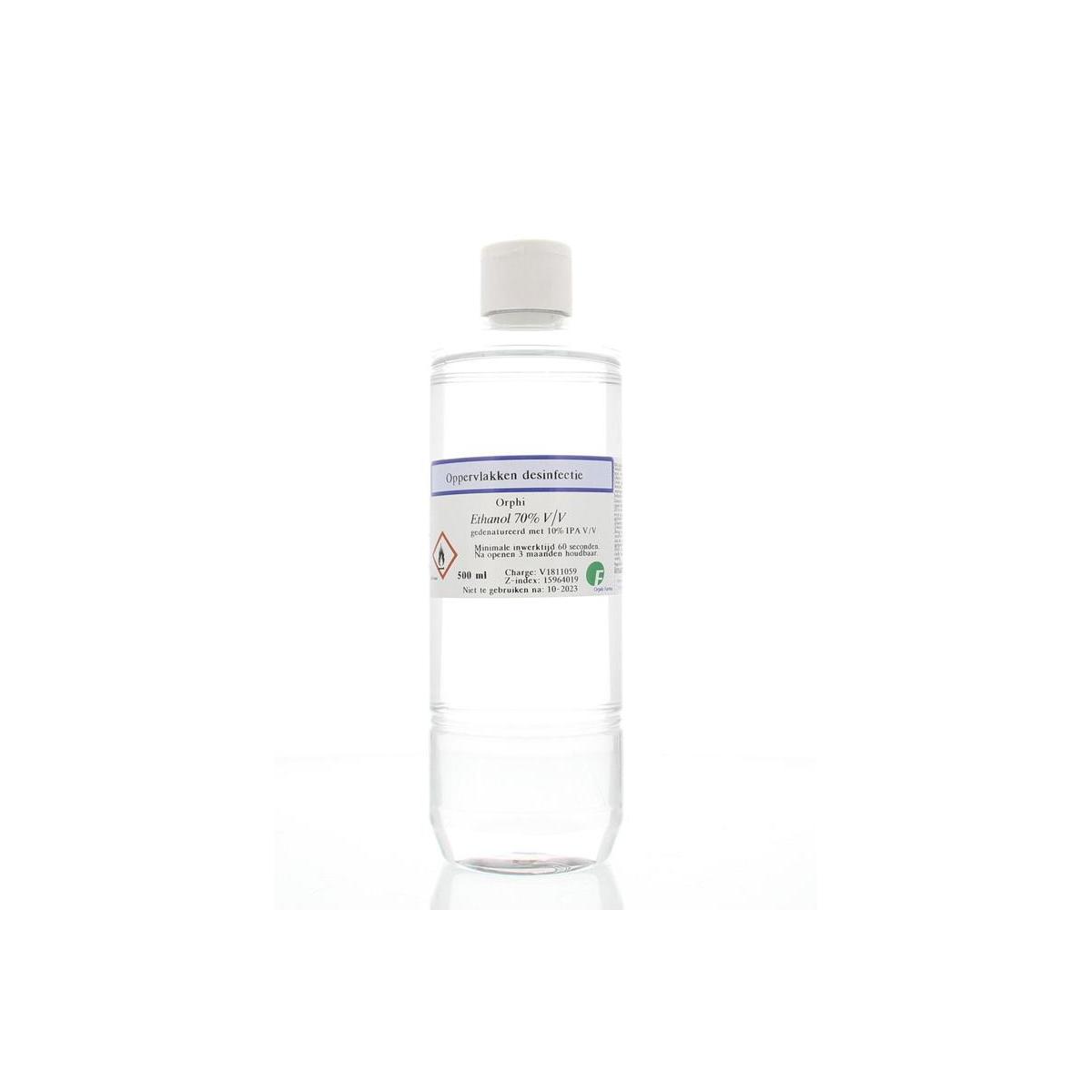 Alcohol 70% spray 10% isopropanol