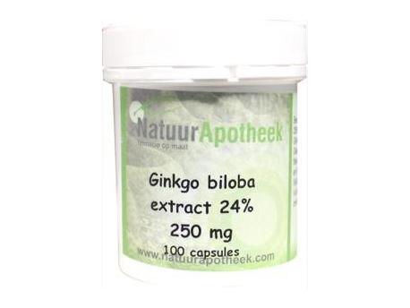 Ginkgo biloba 24% 250mg