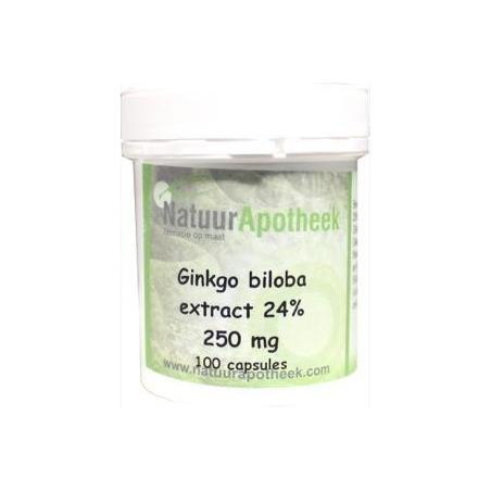 Ginkgo biloba 24% 250mg