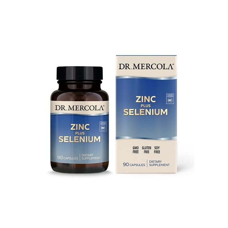 Dr. Mercola Zinc plus Selenium 90 capsules