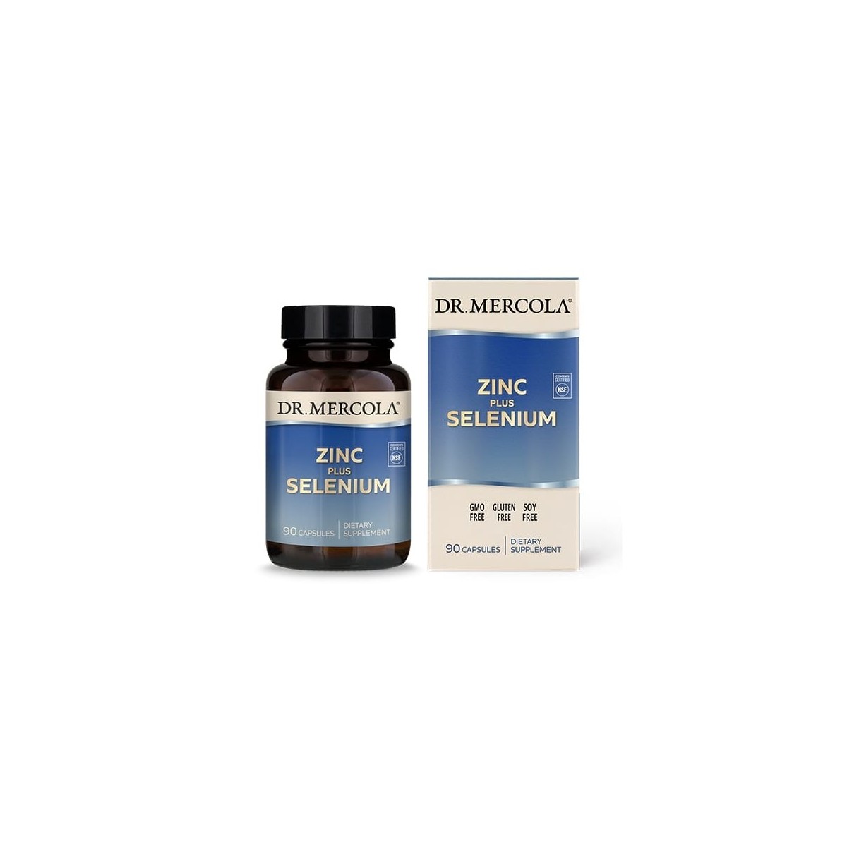 Dr. Mercola Zinc plus Selenium 90 capsules