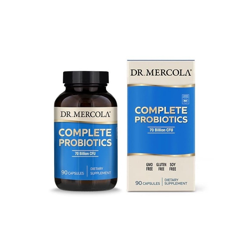 Dr. Mercola Complete Probiotics 70 Billion CFU 90 capsules