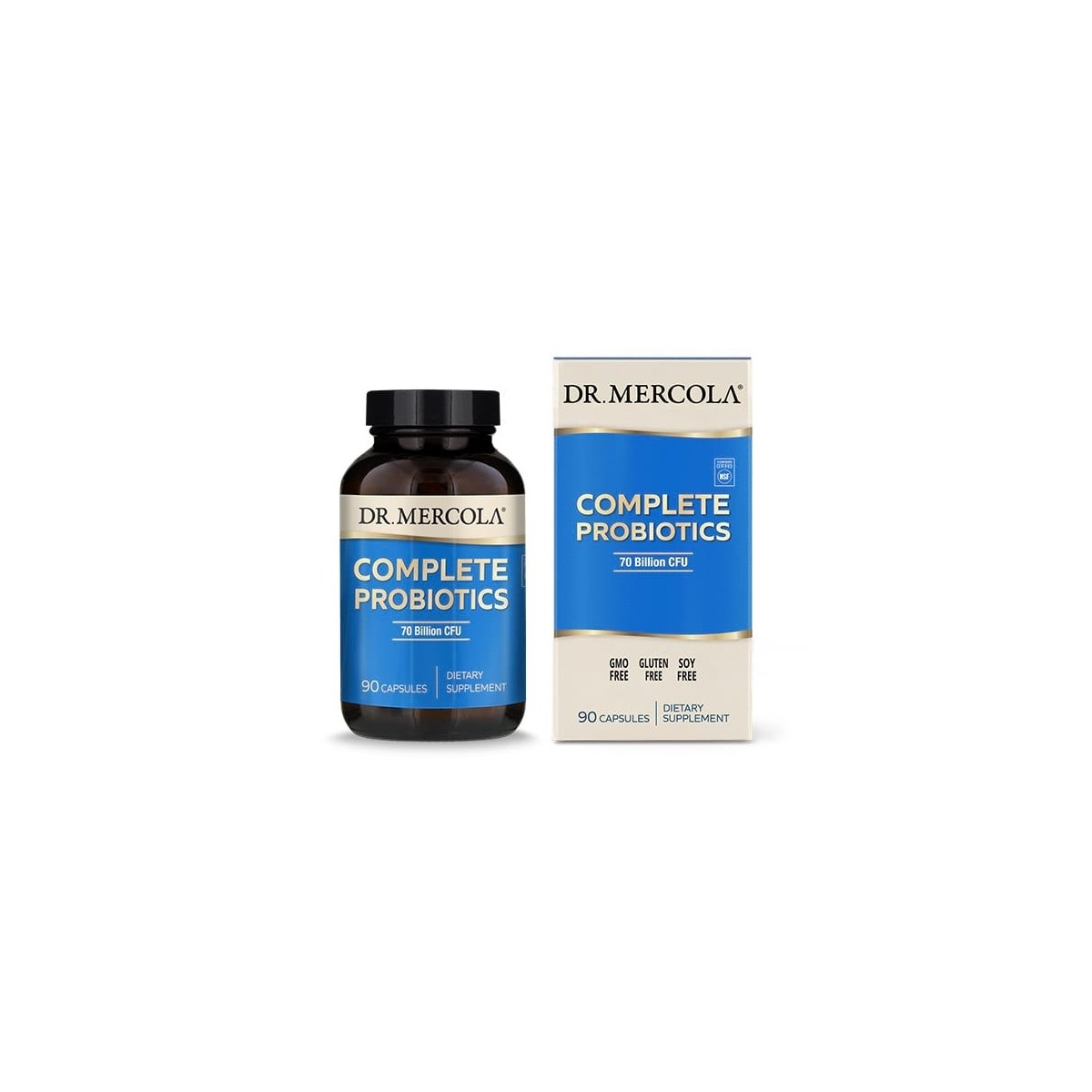 Dr. Mercola Complete Probiotics 70 Billion CFU 90 capsules