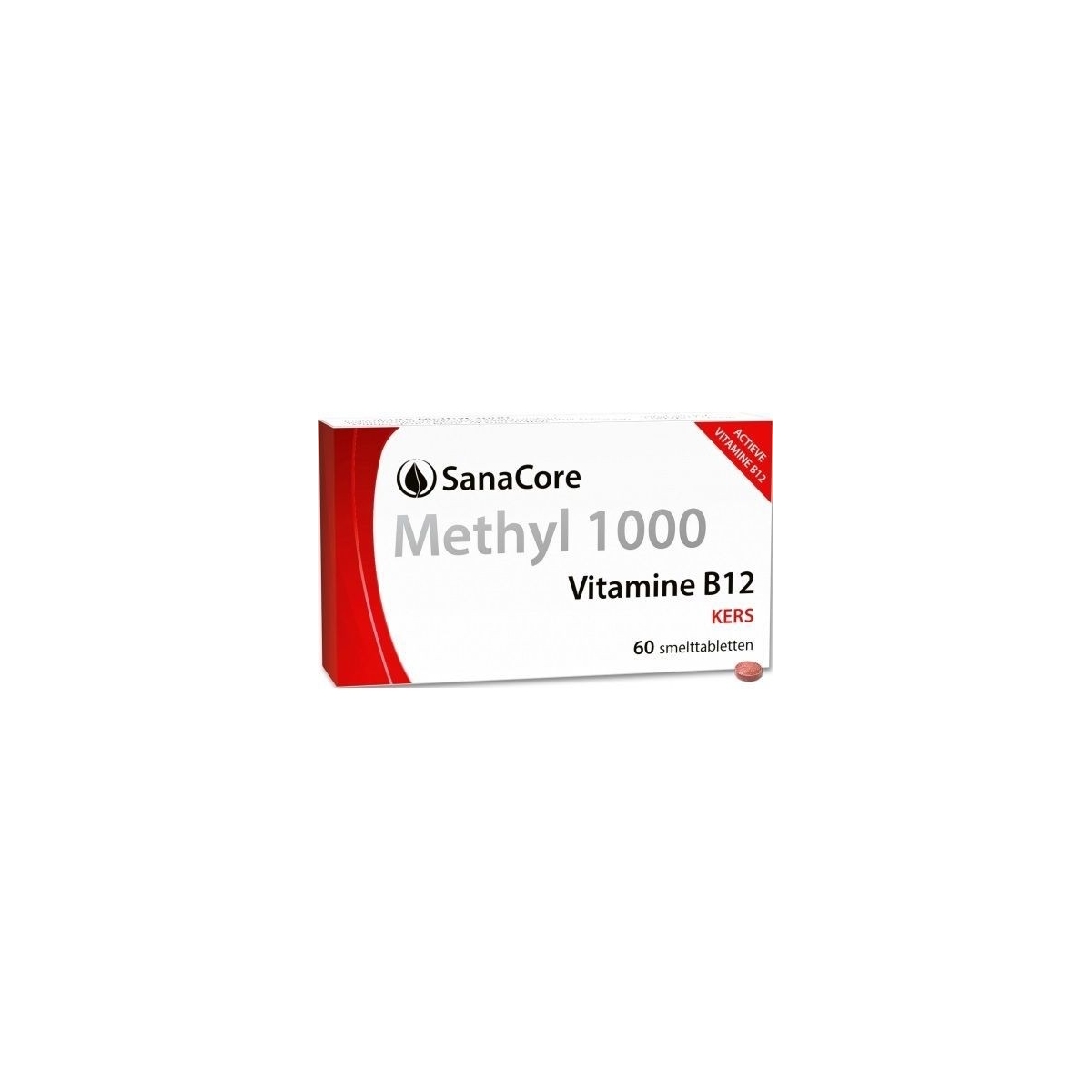 Sanacore Methyl 1000 mcg Vitamine B12 Kers 60 tabletten