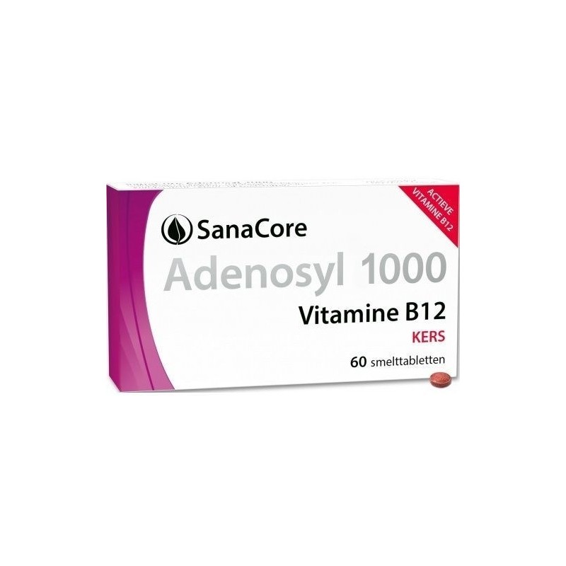 Sanacore Adenosyl 1000 mcg Vitamine B12 kers 60 tabletten