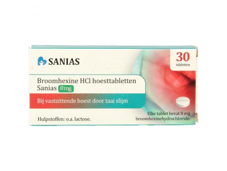 Broomhexine 8mg