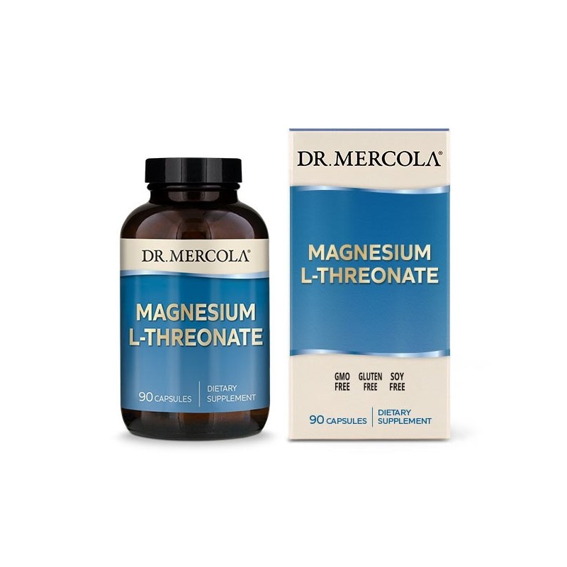 Dr. Mercola Magnesium L-Threonaat 90 capsules