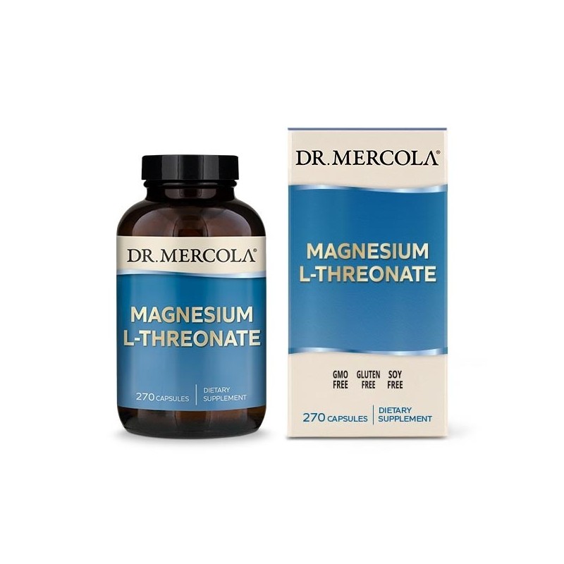 Dr. Mercola Magnesium L-Threonaat 270 capsules