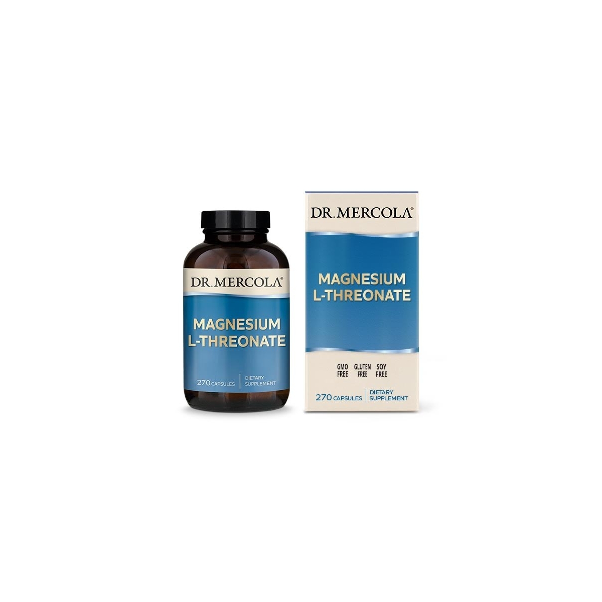 Dr. Mercola Magnesium L-Threonaat 270 capsules