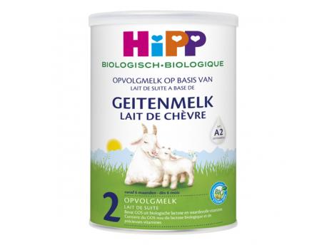 2 Biologische opvolgmelk op basis van geitenmelk