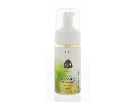 Tea tree hand & body wash foam