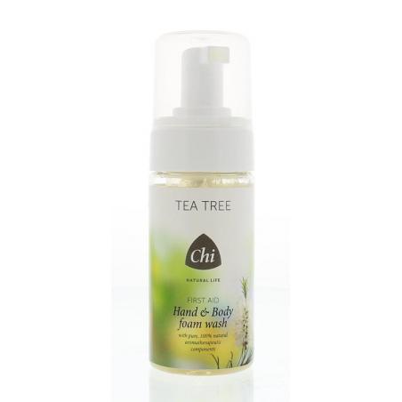 Tea tree hand & body wash foam