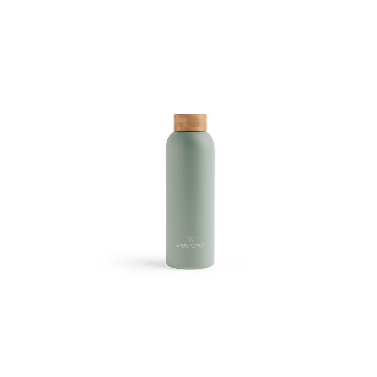 Roestvrijstalen drinkfles pastel olive matt 600ml