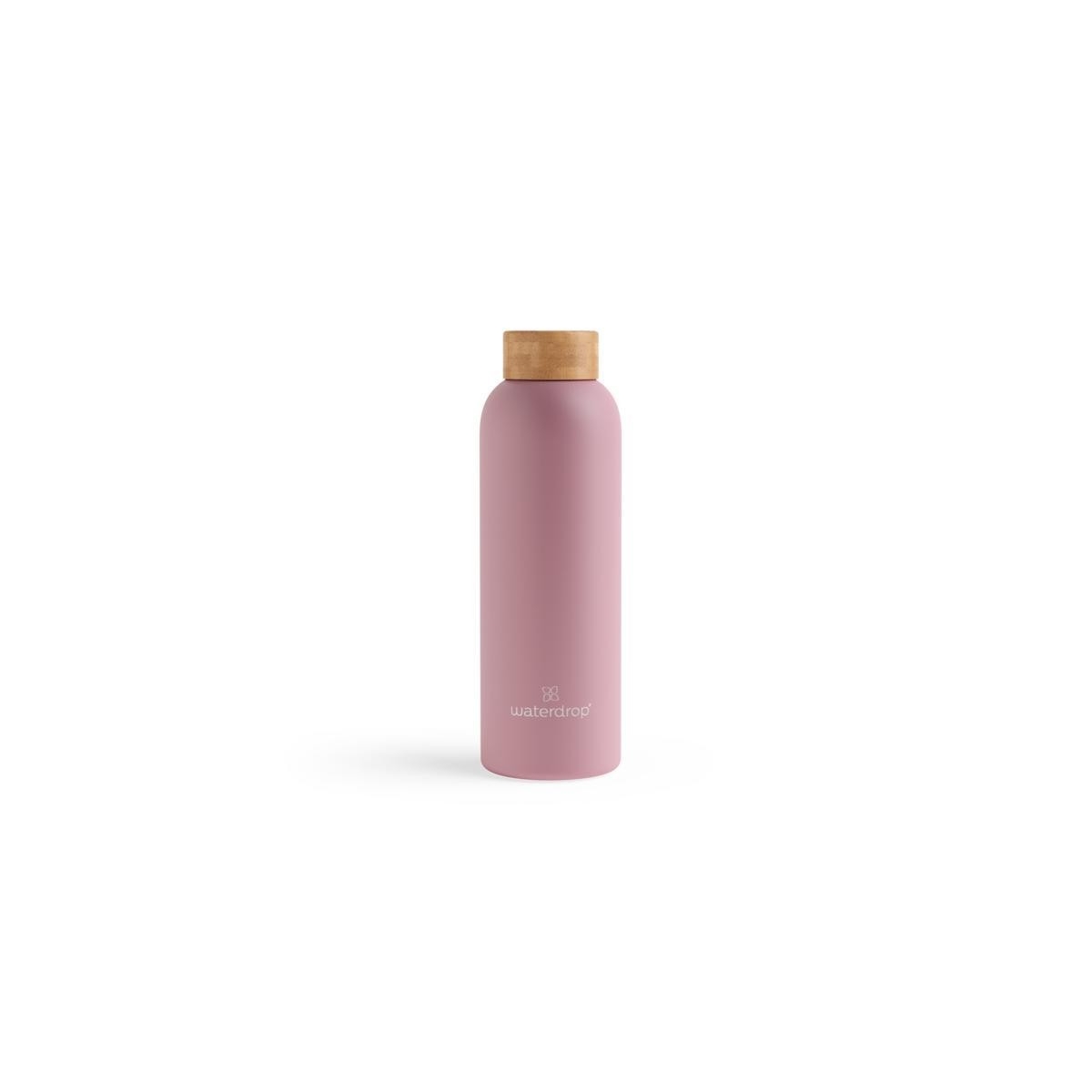 Roestvrijstalen drinkfles pastel pink matt 600ml