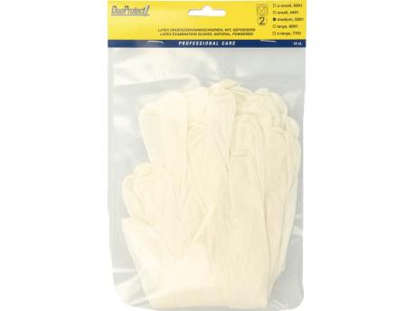 Handschoen latex medium