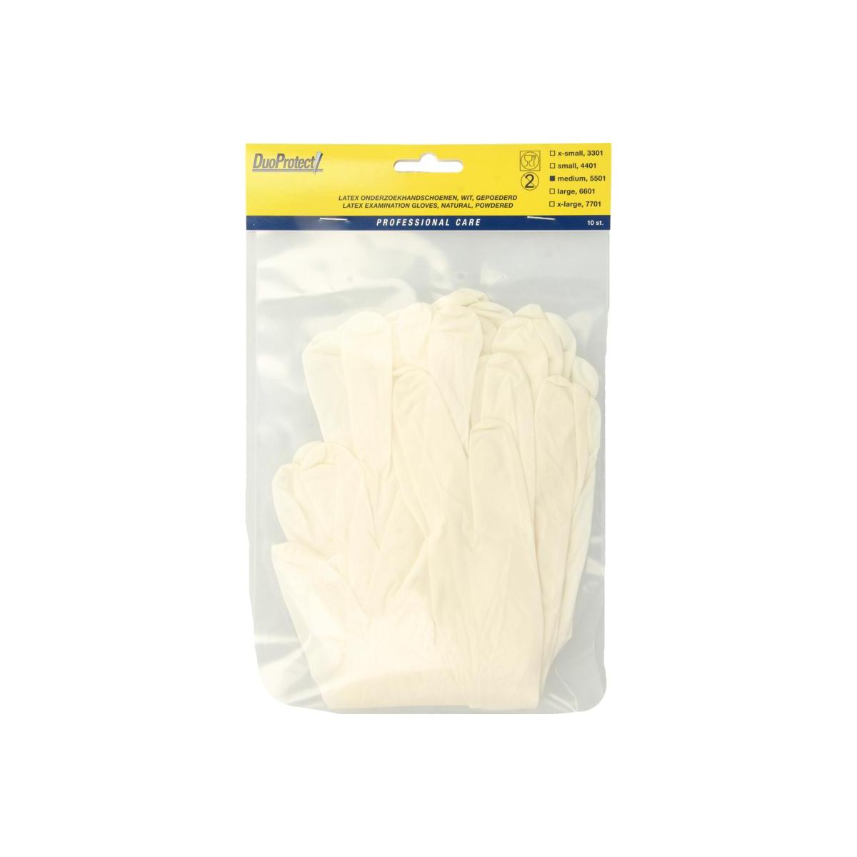 Handschoen latex medium