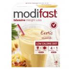 Intensive milkshake exotic