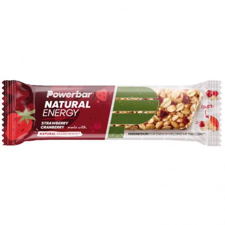 Natural energy bar strawberry cranberry