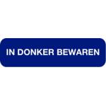 Strooketiket in donker bewaren 44X11mm 750 stuks