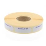 Strooketiket houdbaar tot 30X10mm 1000stuks