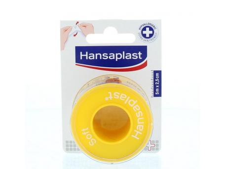 Hechtpleister soft 5m x 2.5cm