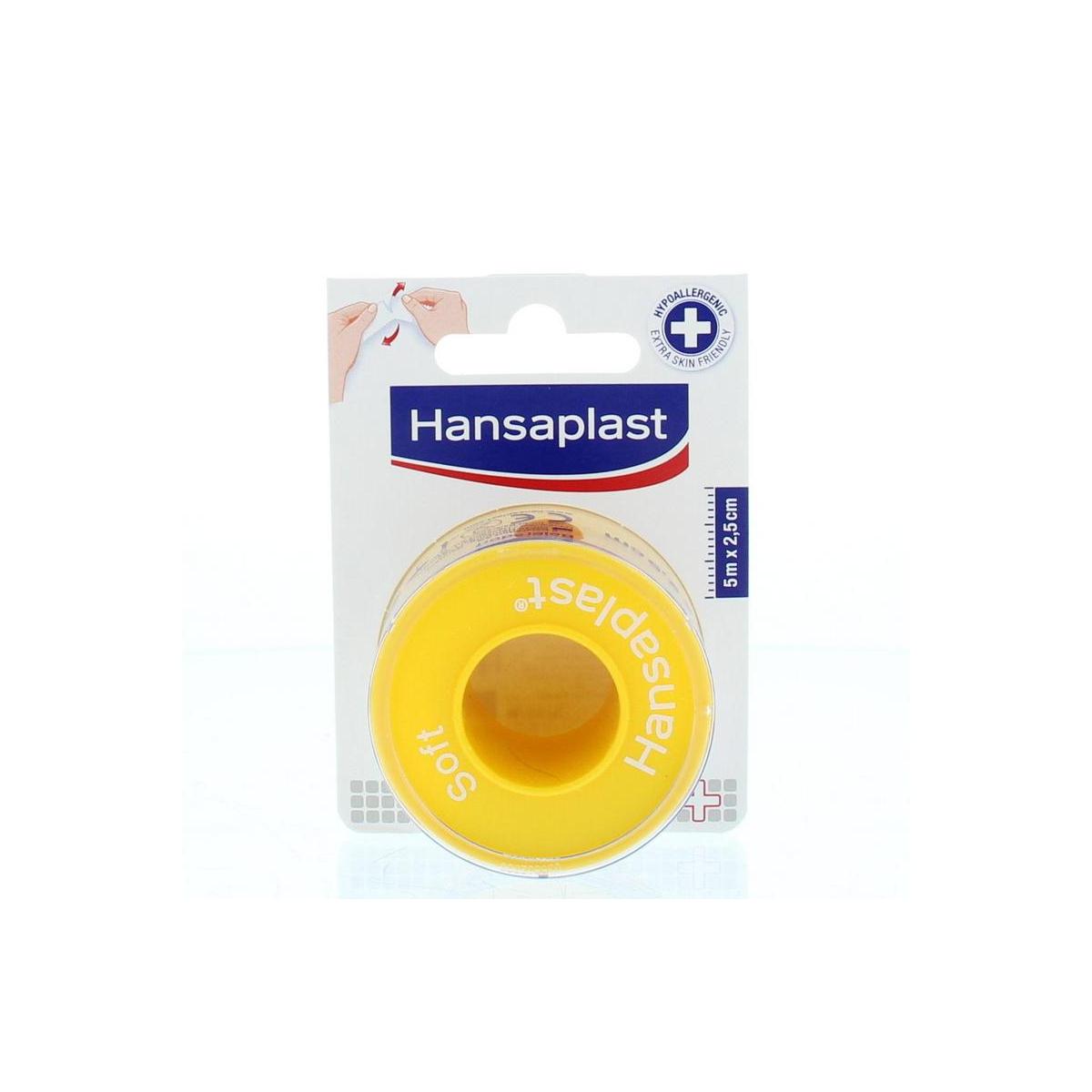 Hechtpleister soft 5m x 2.5cm