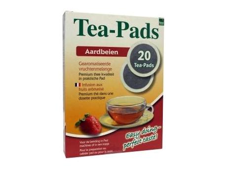 Strawberry vruchtmelange tea pads