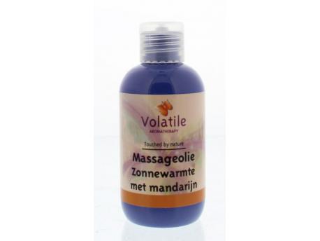 Massageolie zonnewarmte