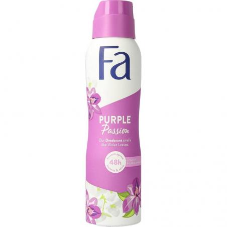 Deodorant spray purple passion