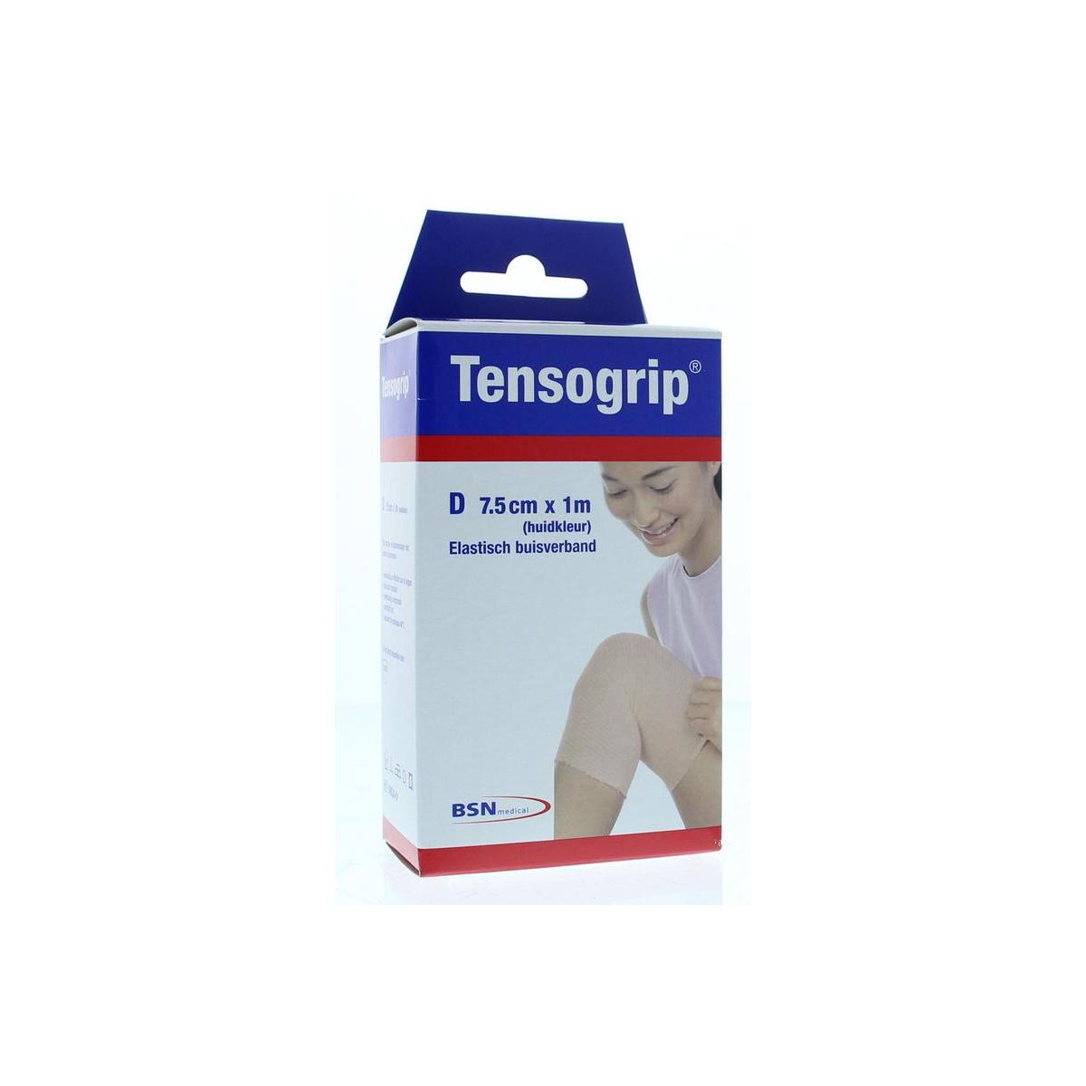 Tensogrip D 1m x 7.50cm huidskleur