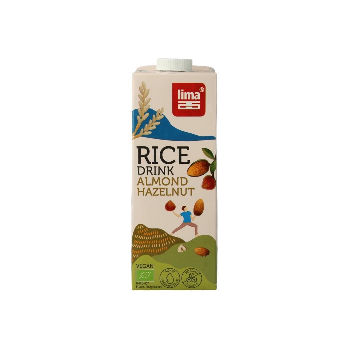 Rice drink hazelnoot amandel