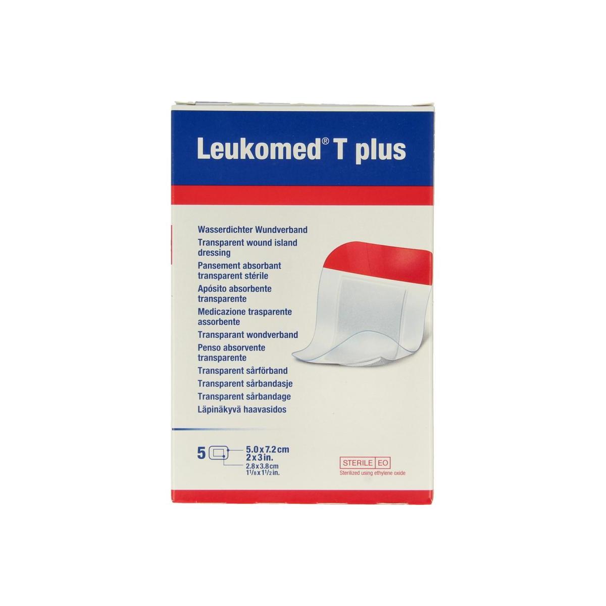 Leukomed T plus 5 cm x 7.2 cm