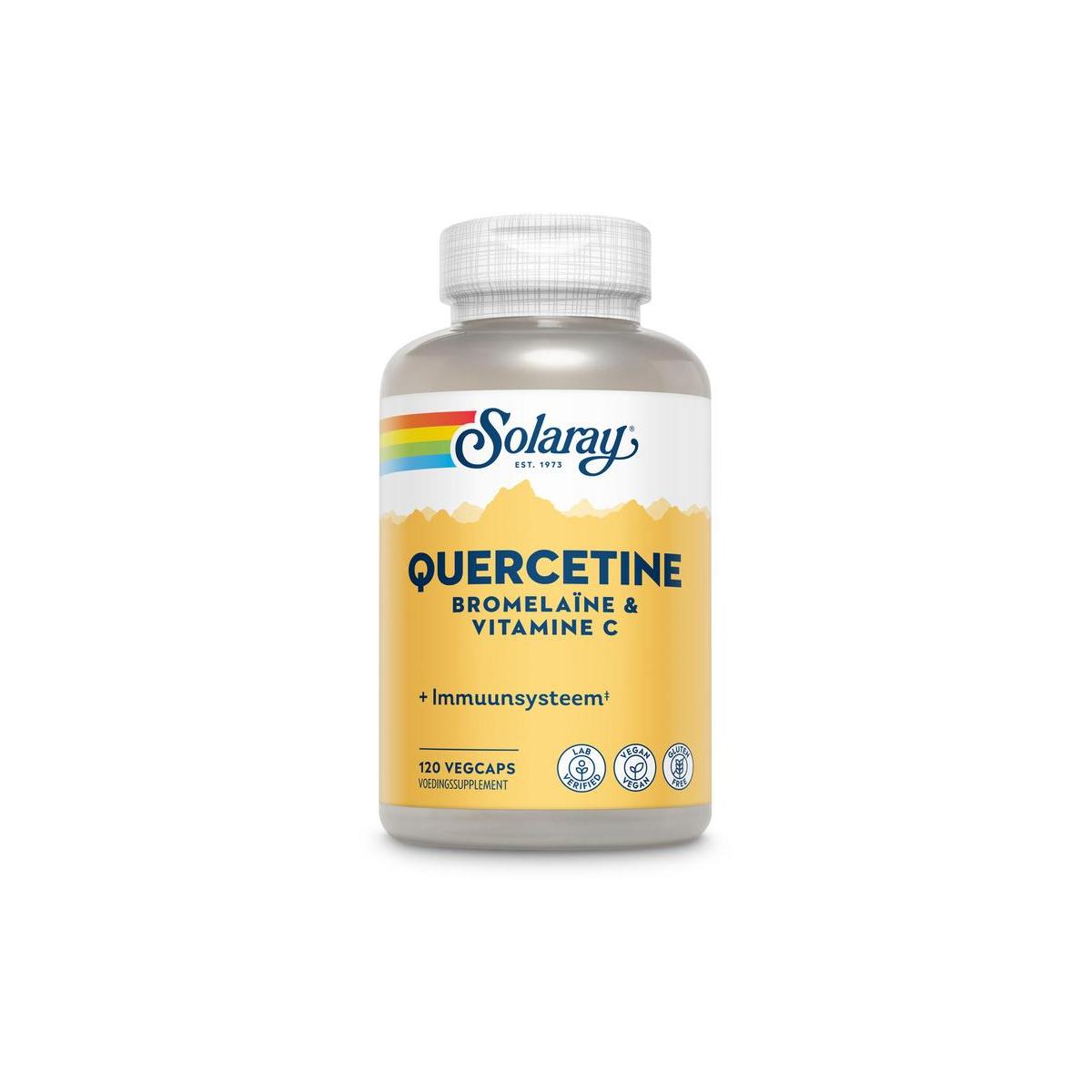 Quercetine bromelaine vitamine C