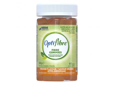 Optifibre gummies Vitamine D3 appelsien