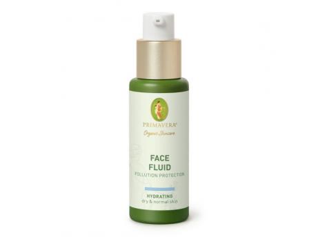 Face fluid pollution protection