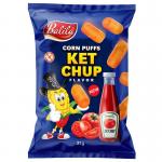 Corn puffs ketchup