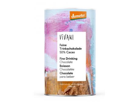 Hot chocolate drink Demeter 50% cacao bio