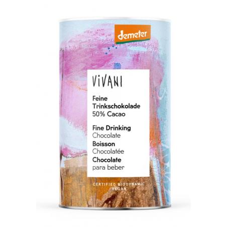 Hot chocolate drink Demeter 50% cacao bio