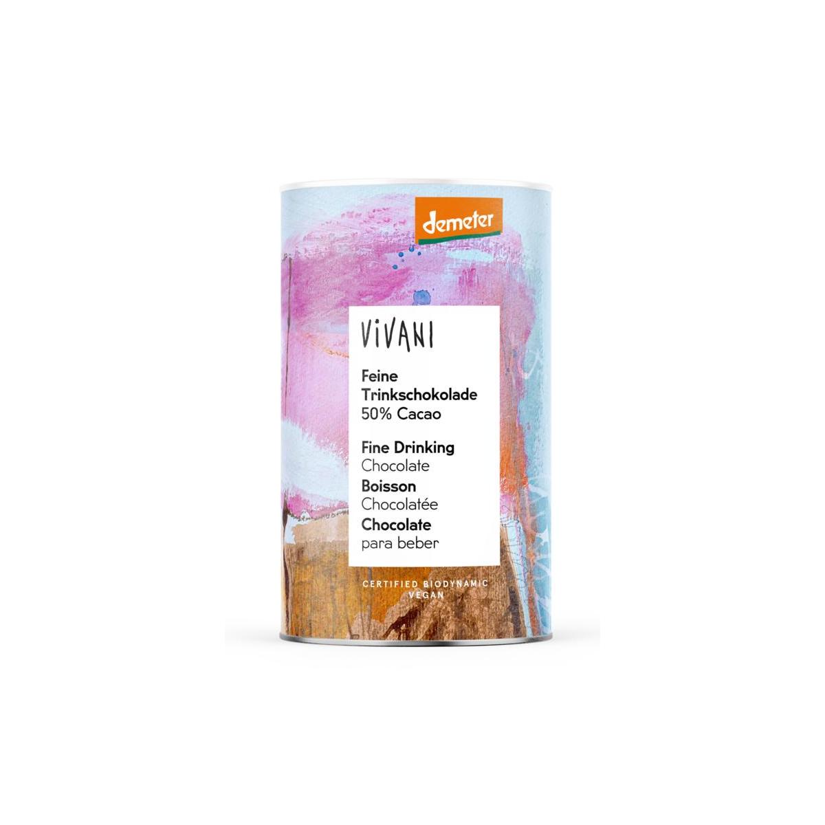 Hot chocolate drink Demeter 50% cacao bio