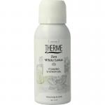 Zen white lotus foam shower