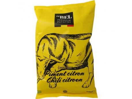 Aardappelchips chili lemon bio