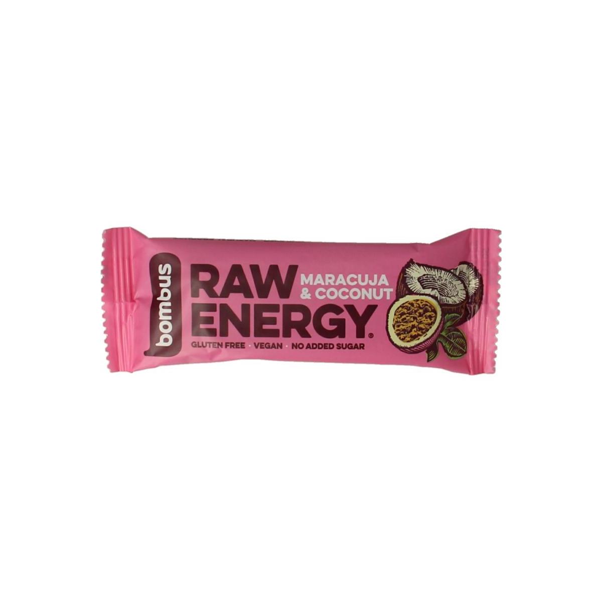 Raw energy bar maracuja & coconut