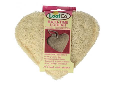 Douche en bad spons hartje bio